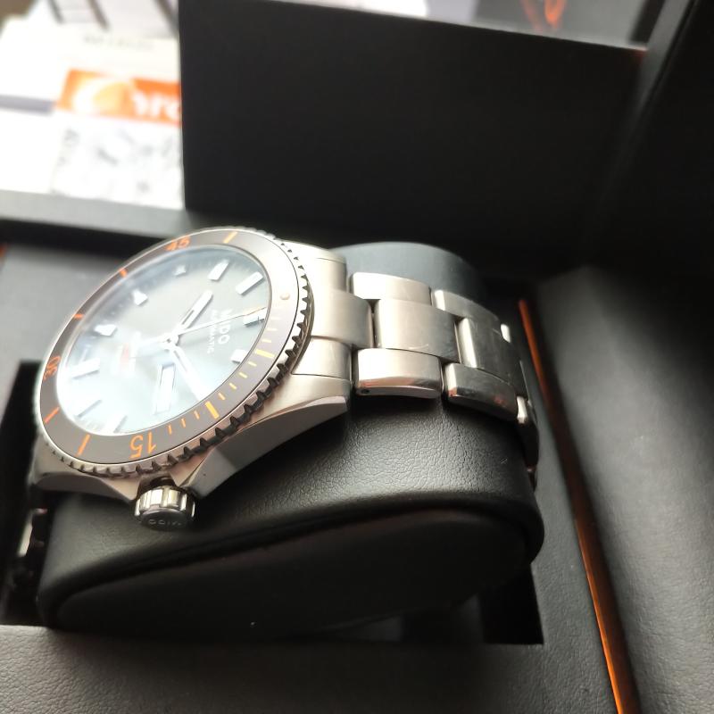 Eladó full set garanciás Mido Ocean Star 200 Titanium férfi automata titán karóra