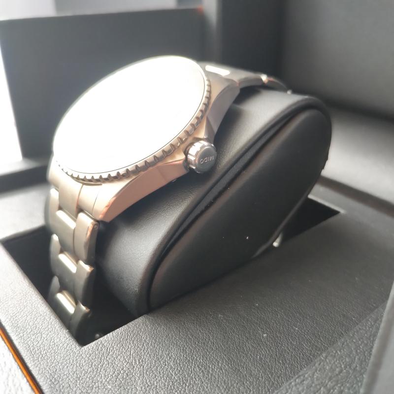 Eladó full set garanciás Mido Ocean Star 200 Titanium férfi automata titán karóra